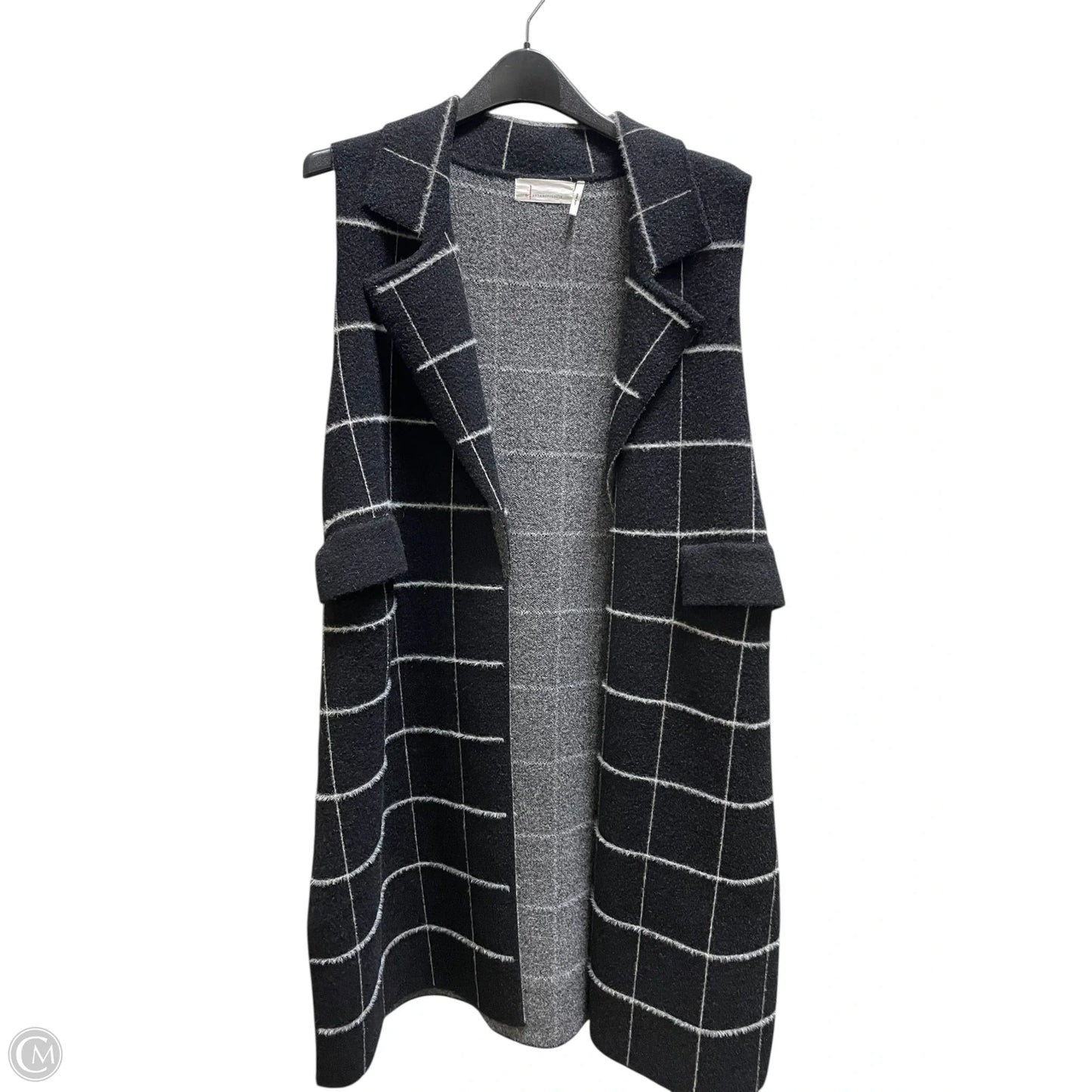 Vest Other By Anthropologie In Black, Size: Osfm