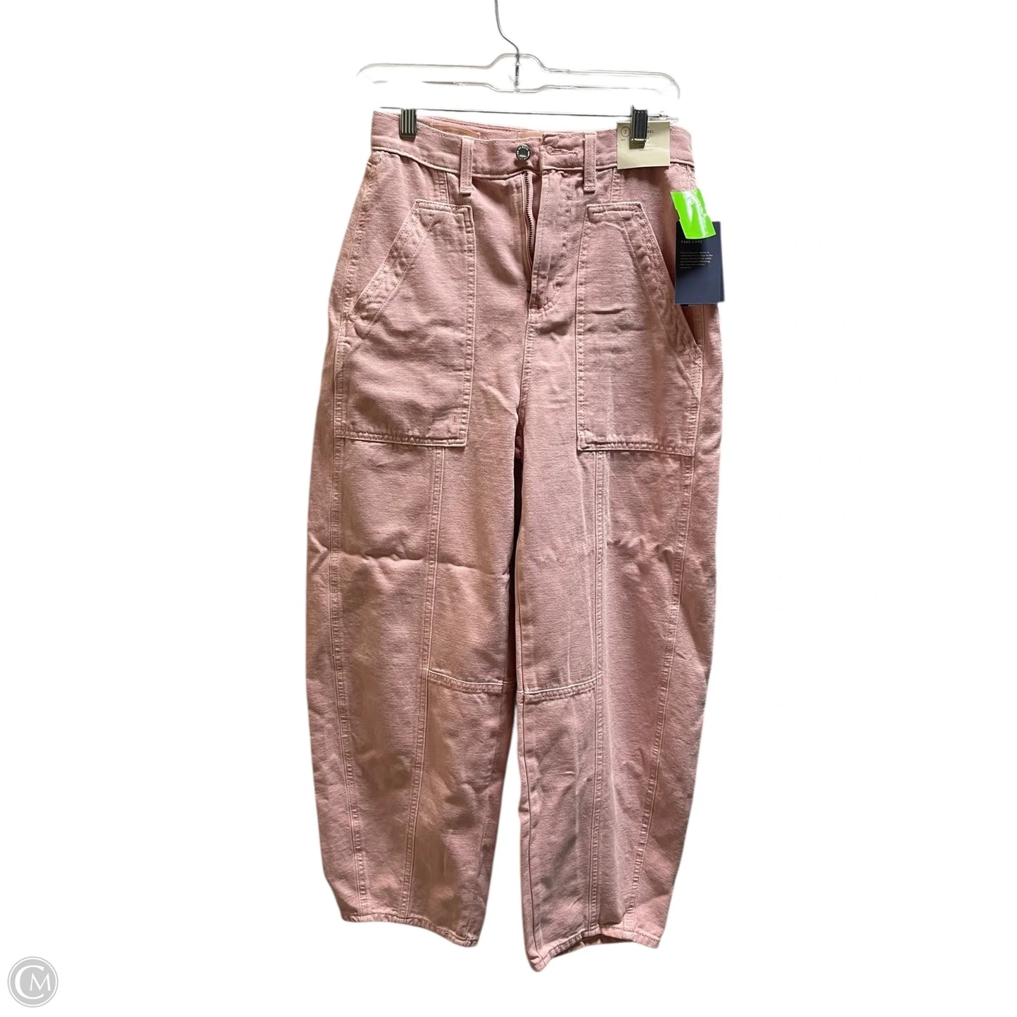 Jeans Straight By Universal Thread In Pink, Size: 2