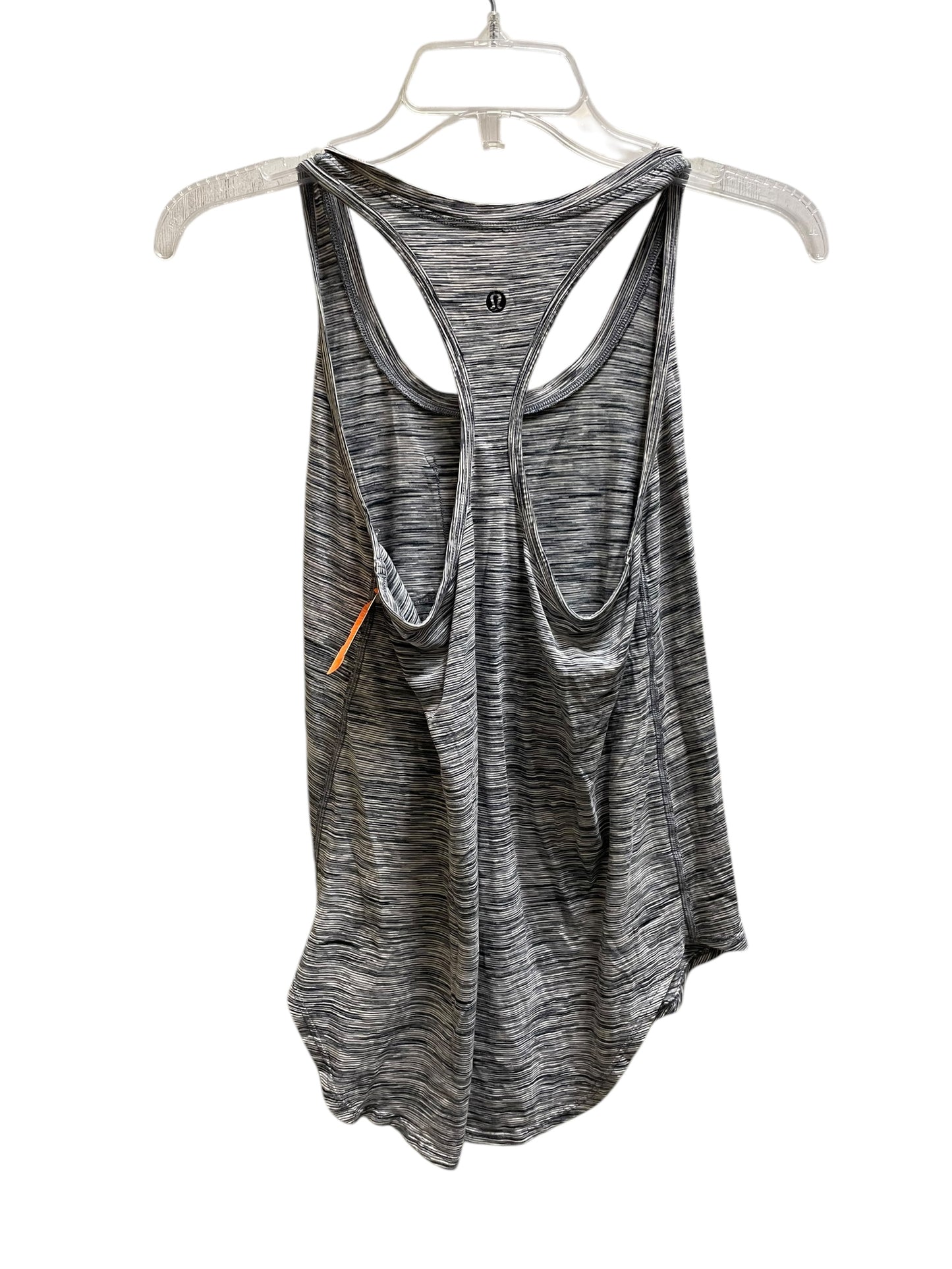 Athletic Tank Top By Lululemon In Grey, Size: S