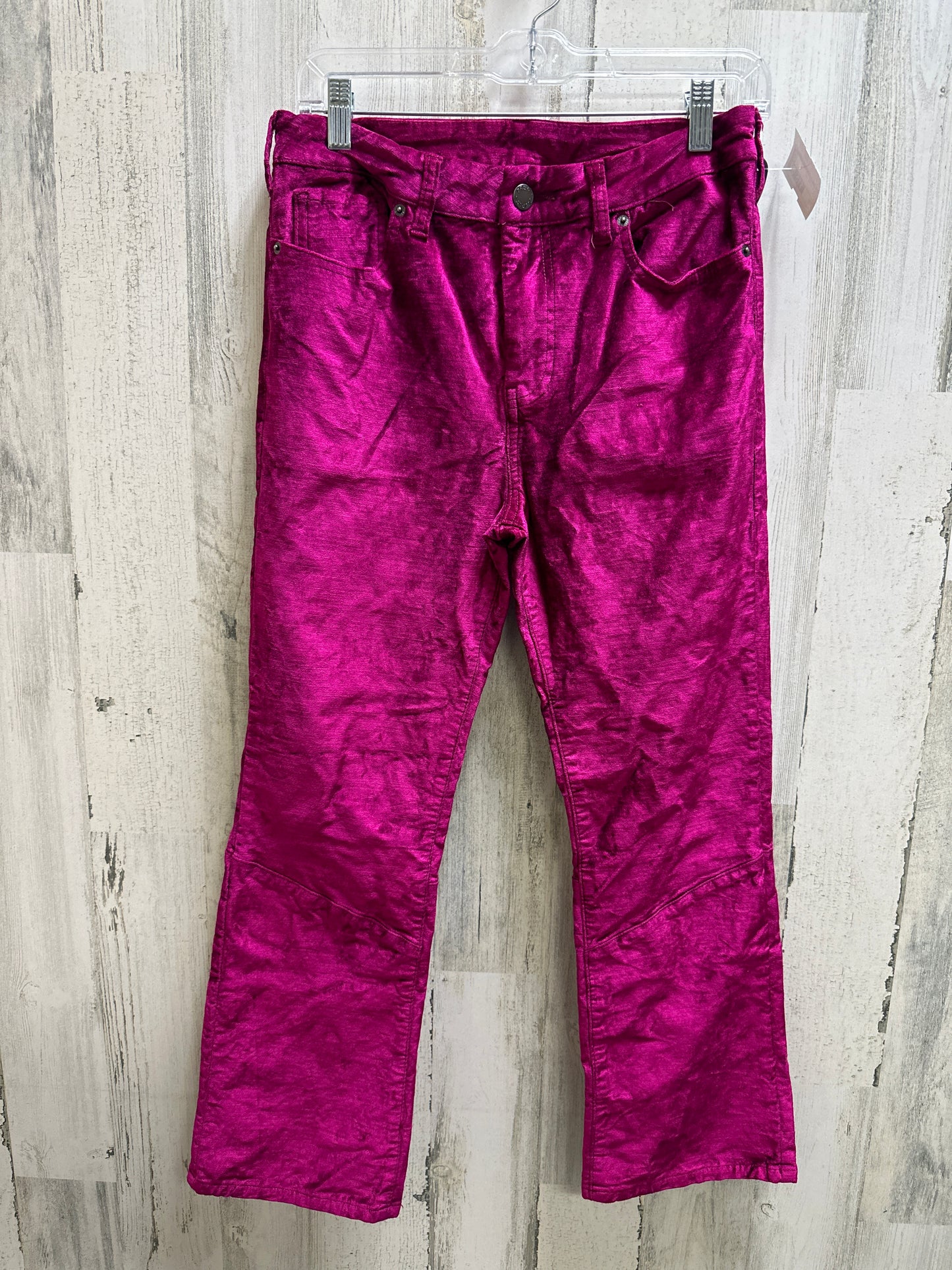 Pink Pants Wide Leg Free People, Size 8