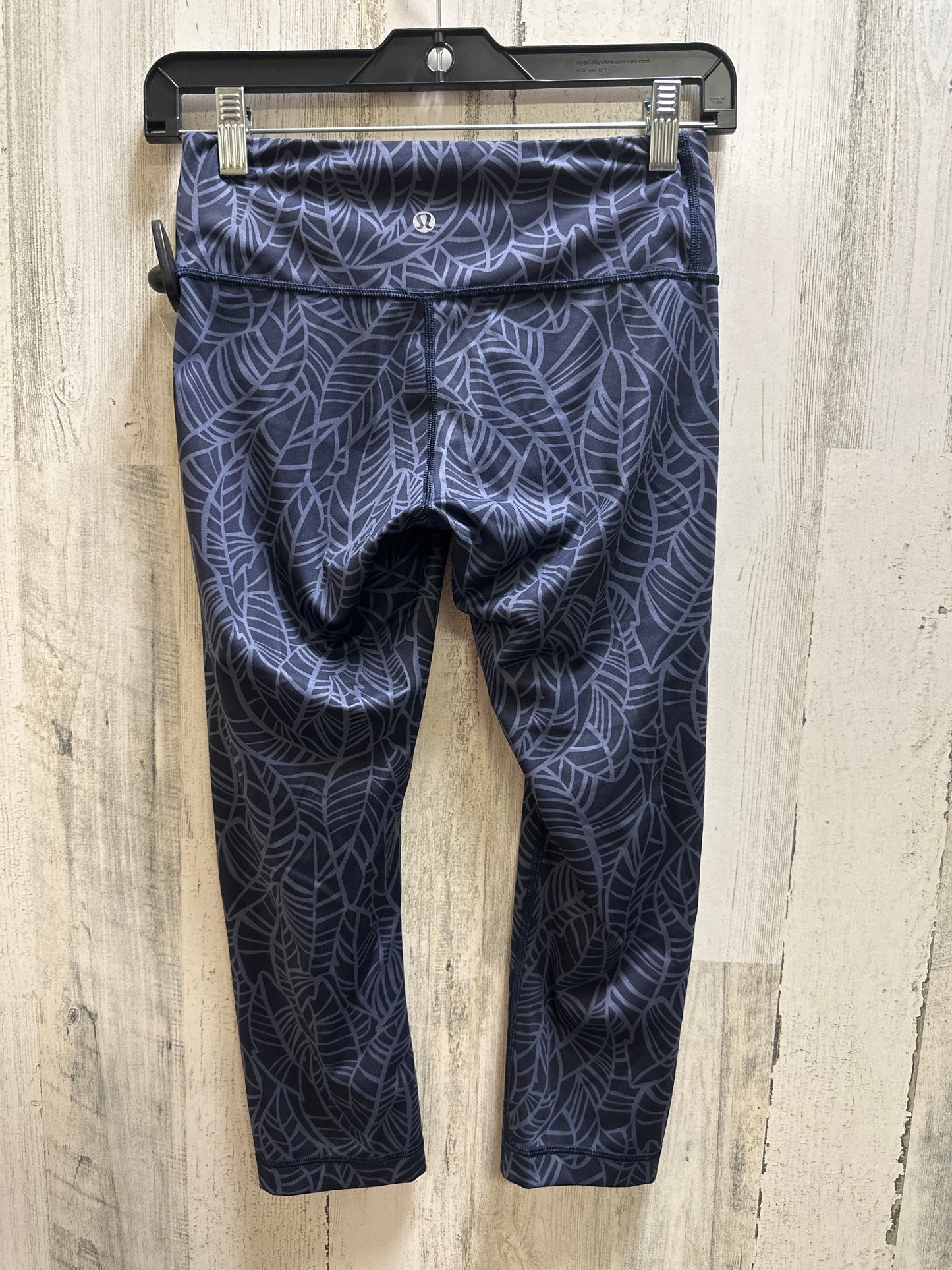 Purple Athletic Leggings Capris Lululemon, Size 4