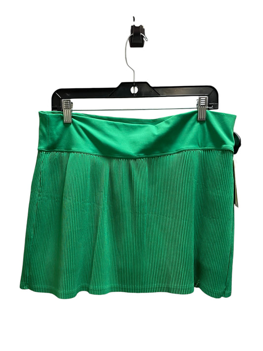 Athletic Skort By All In Motion In Green, Size: L