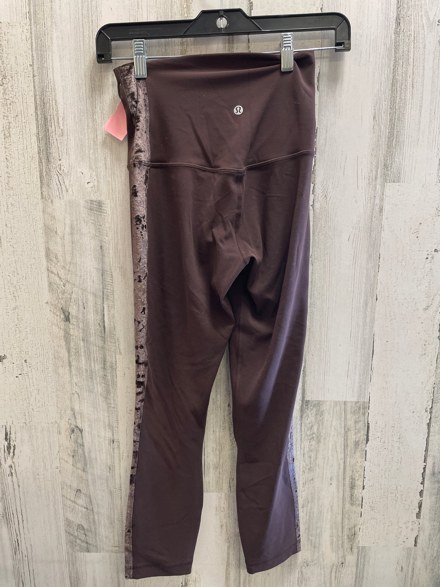 Athletic Leggings By Lululemon In Brown, Size: 2