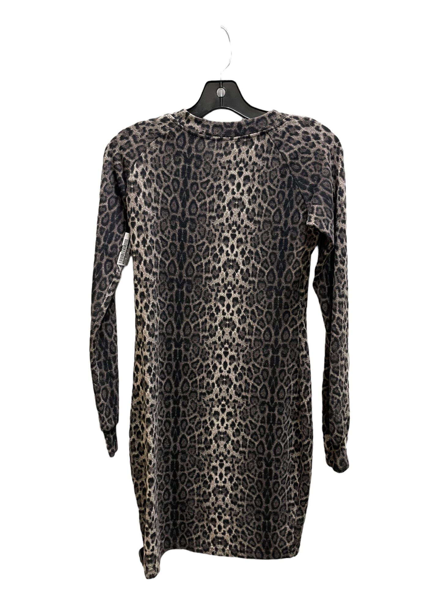 Dress Casual Short By Boohoo Boutique In Animal Print, Size: M