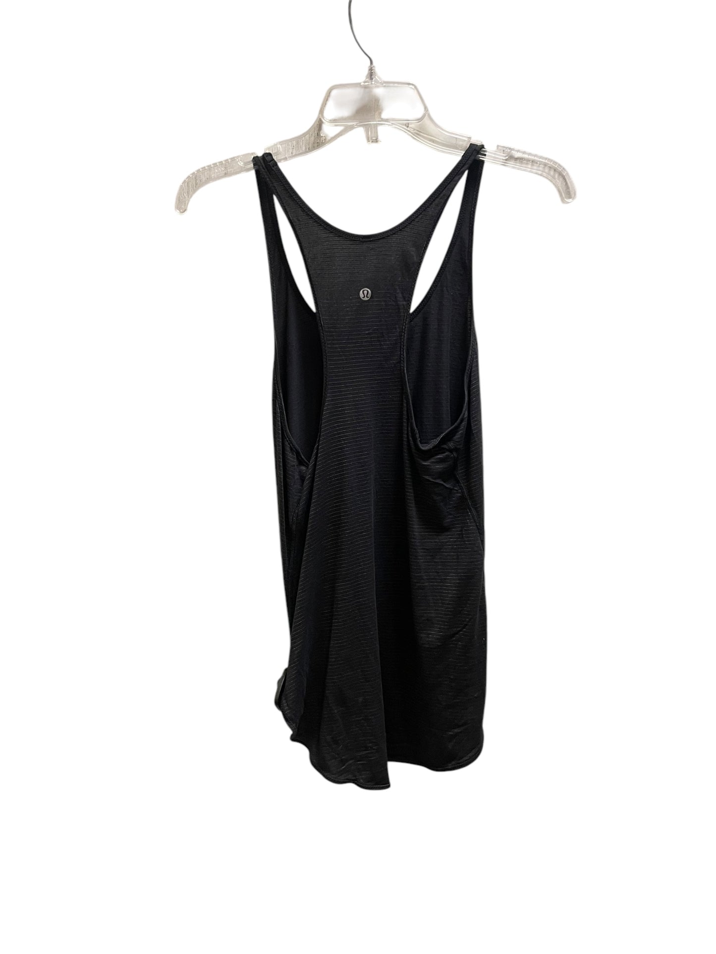 Athletic Tank Top By Lululemon In Black, Size: 4