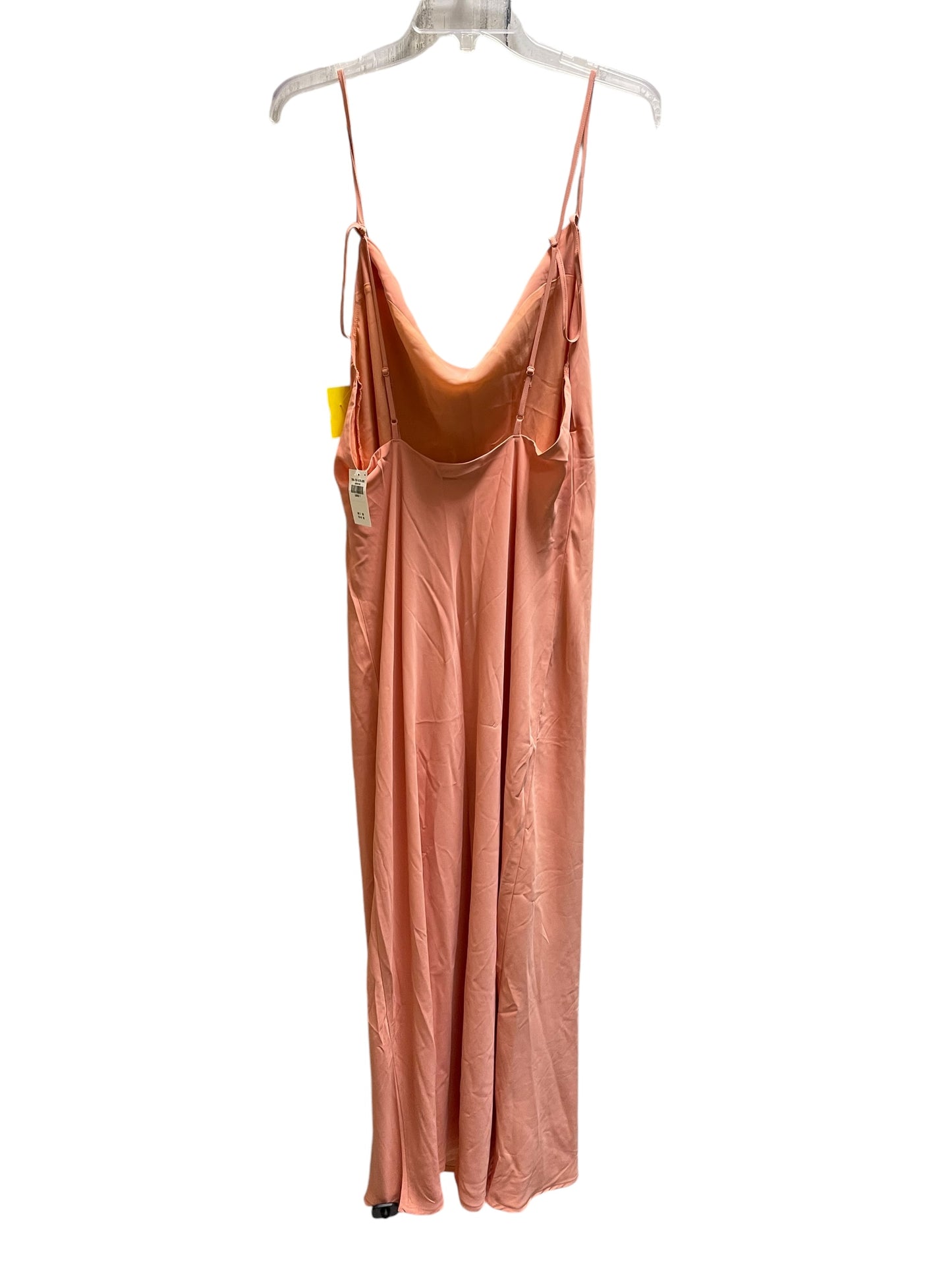 Dress Party Long By Abercrombie And Fitch In Peach, Size: L