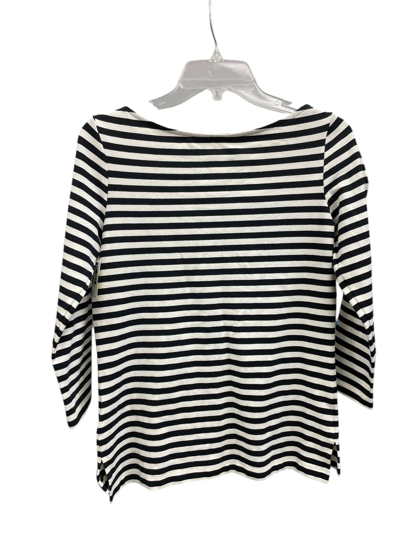 Top Long Sleeve By Kate Spade In Striped Pattern, Size: S