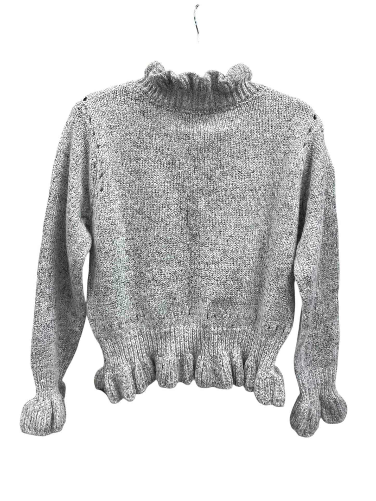 Sweater By Clothes Mentor In Grey, Size: S