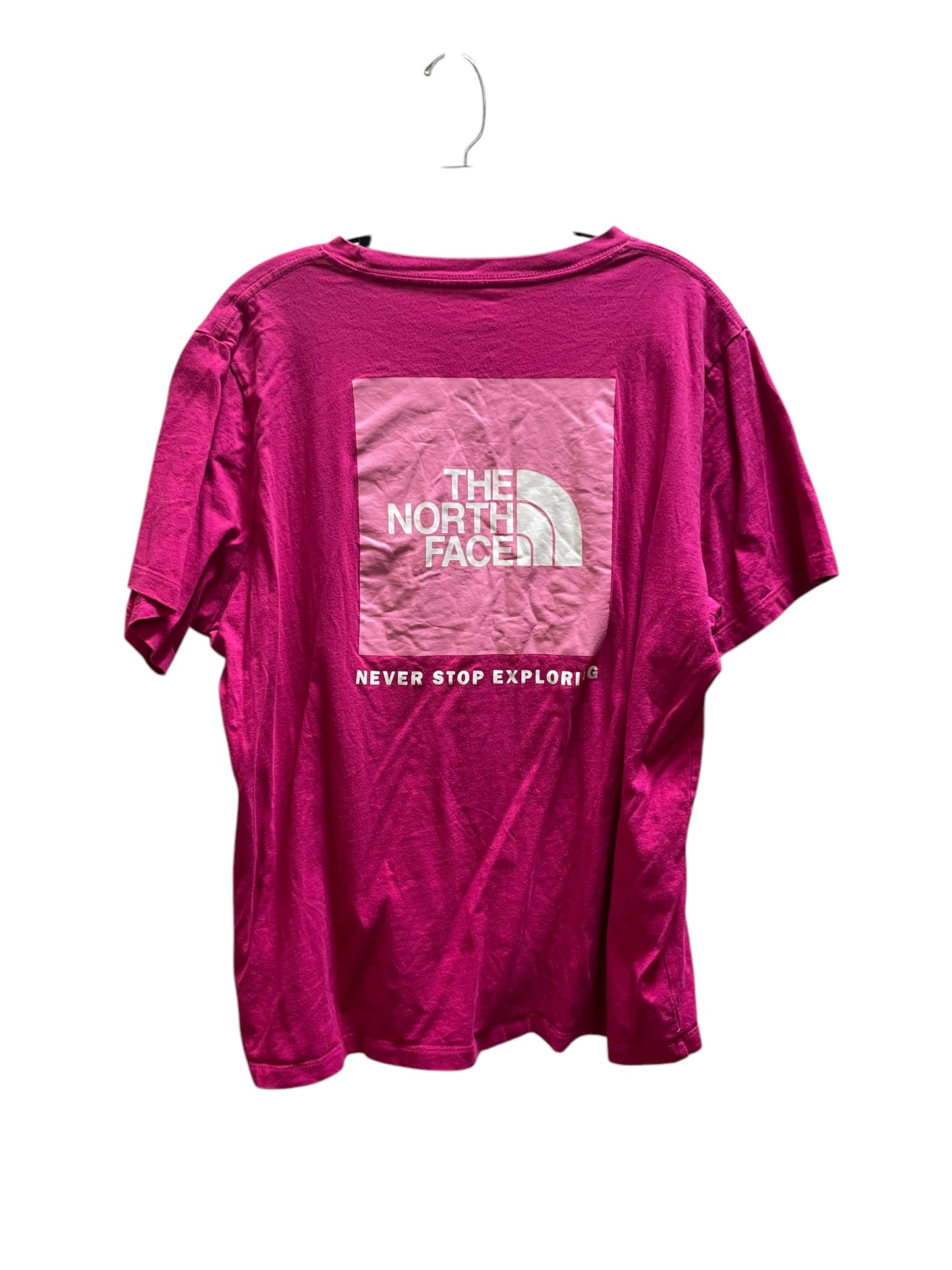 Top Short Sleeve By The North Face In Pink, Size: Xl