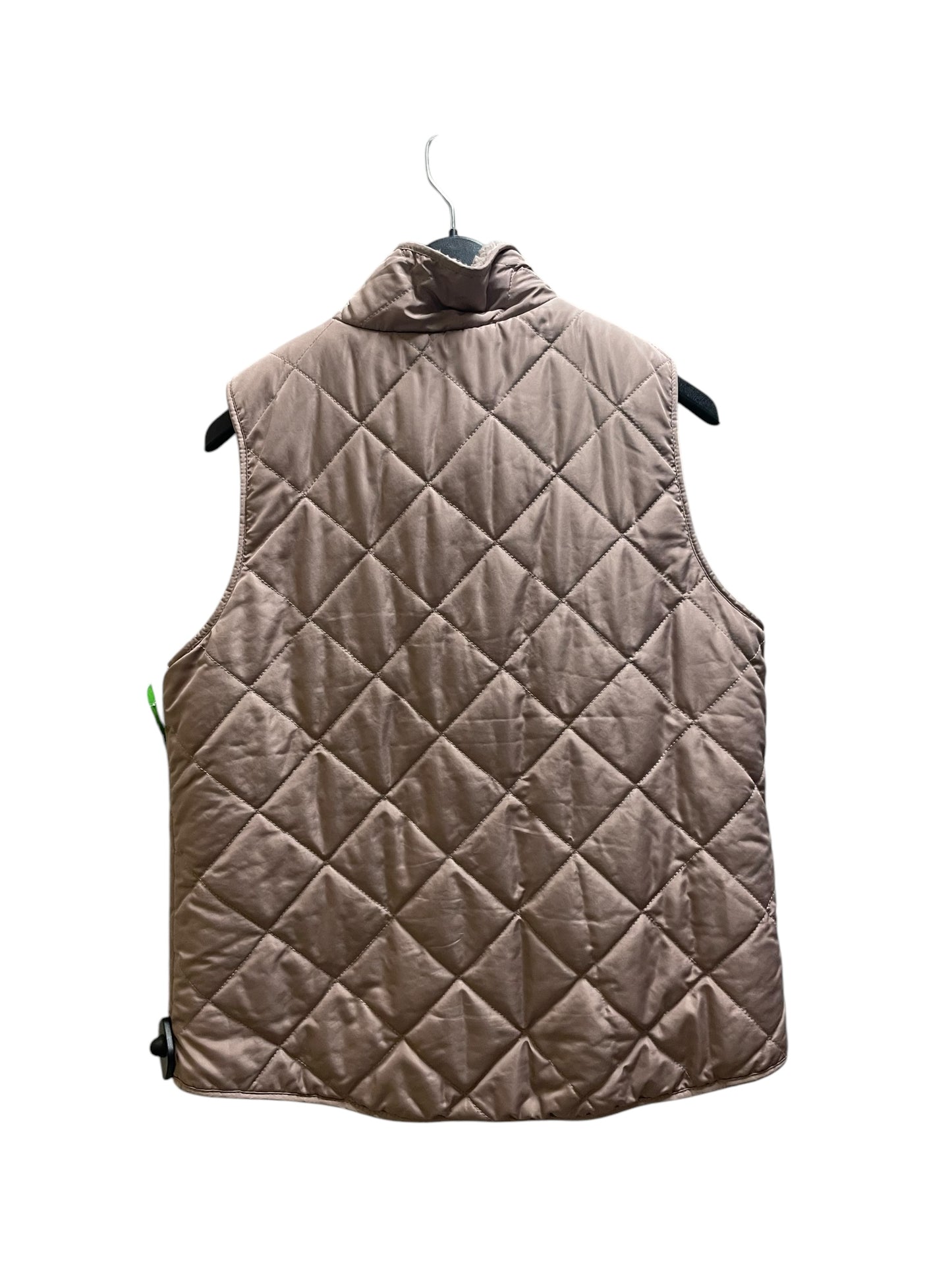 Vest Puffer & Quilted By Clothes Mentor In Tan, Size: S