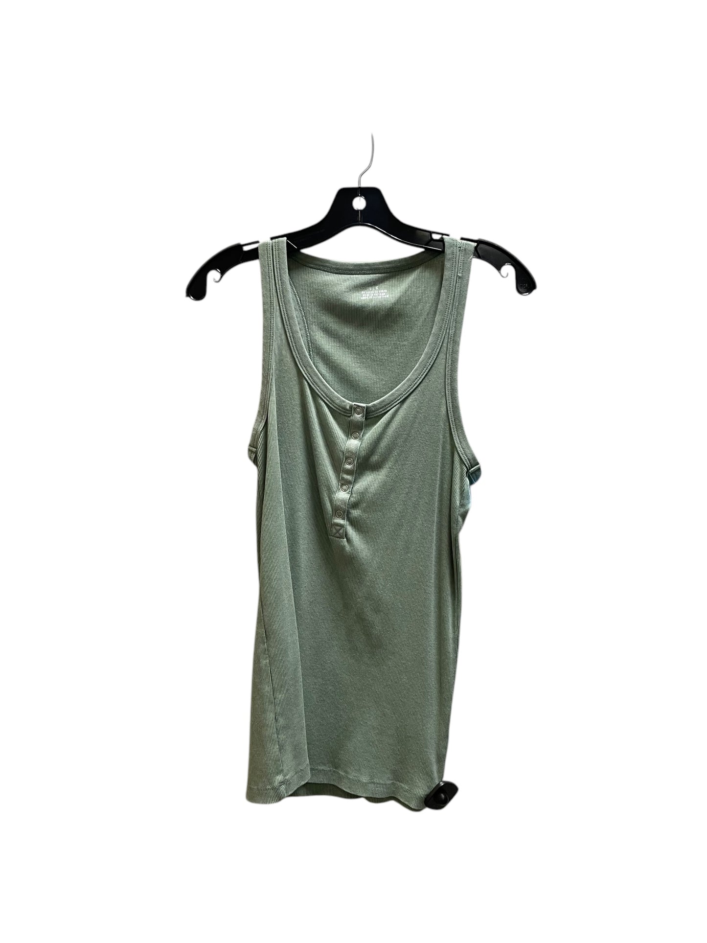 Top Sleeveless By Aerie In Green, Size: L