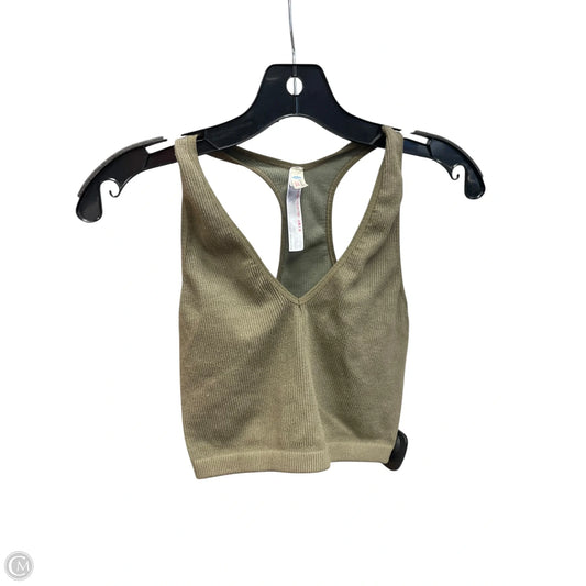 Top Sleeveless Basic By Free People In Green, Size: L