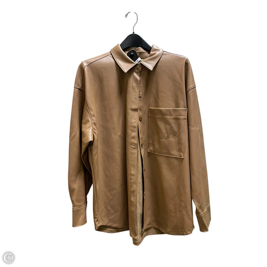 Jacket Other By Abercrombie And Fitch In Brown, Size: L