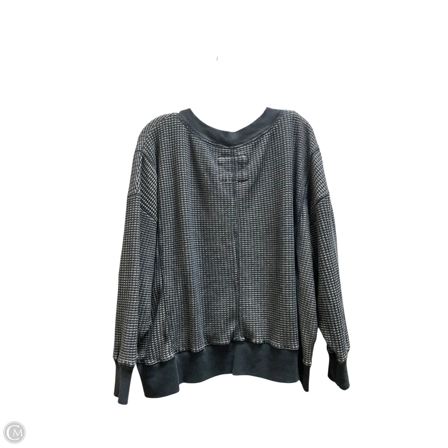 Top Long Sleeve By American Eagle In Blue, Size: S