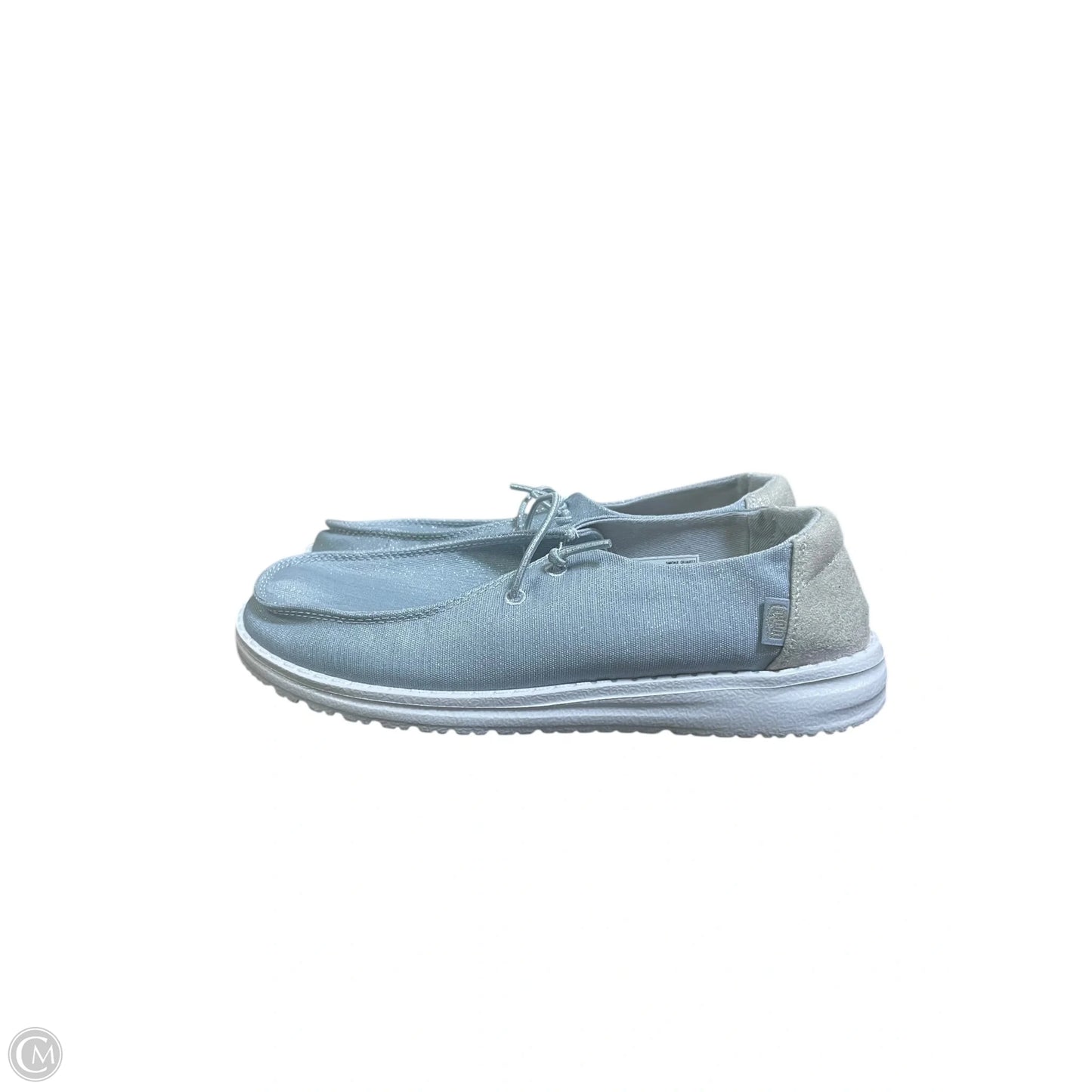 Shoes Sneakers By Hey Dude In Blue, Size: 7