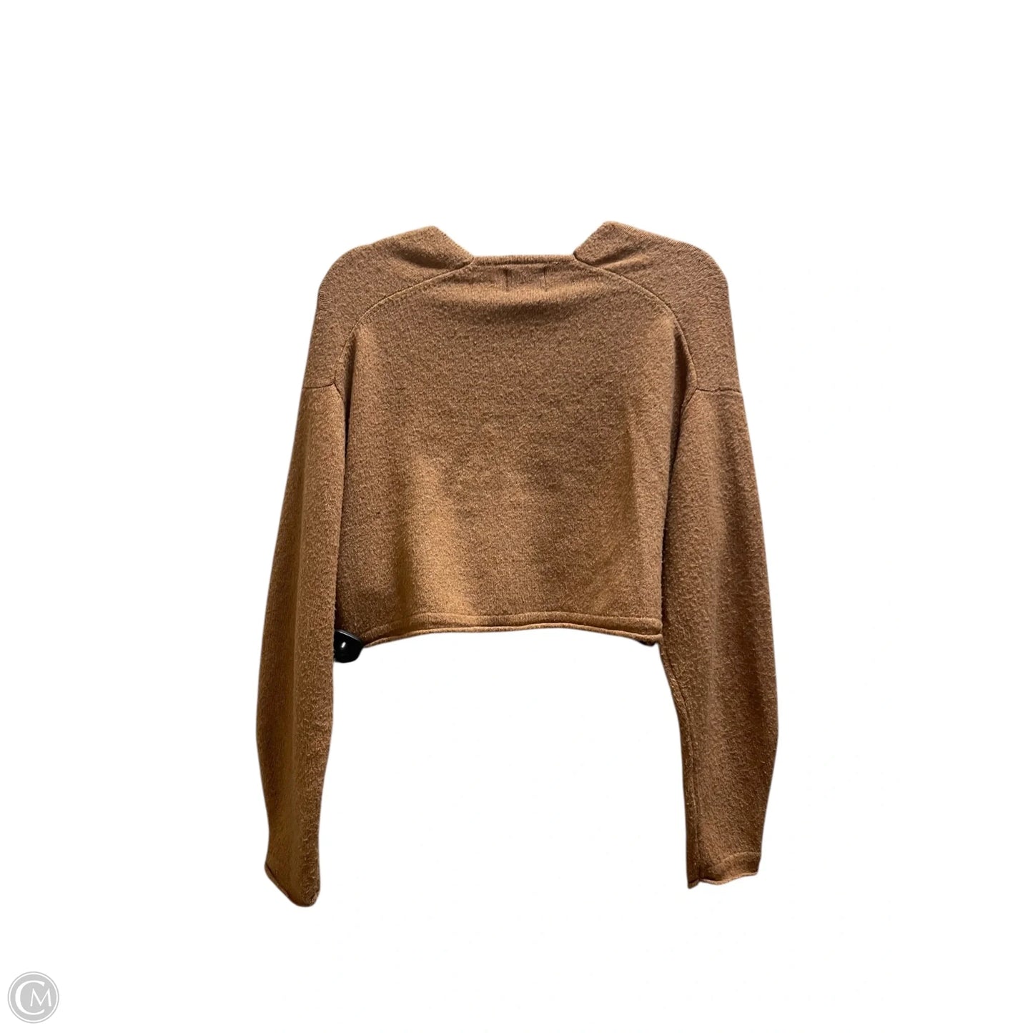 Top Long Sleeve By Bdg In Brown, Size: S