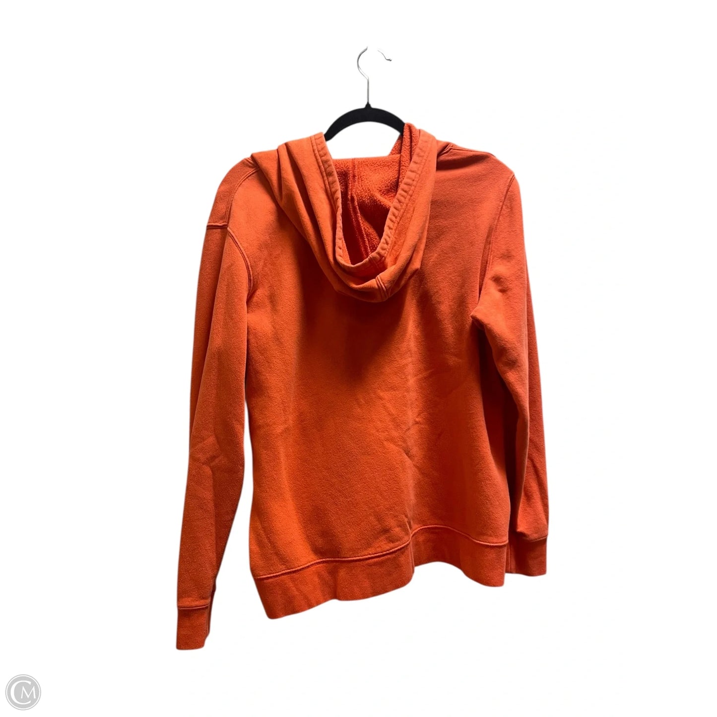 Sweatshirt Hoodie By Gap In Orange, Size: L