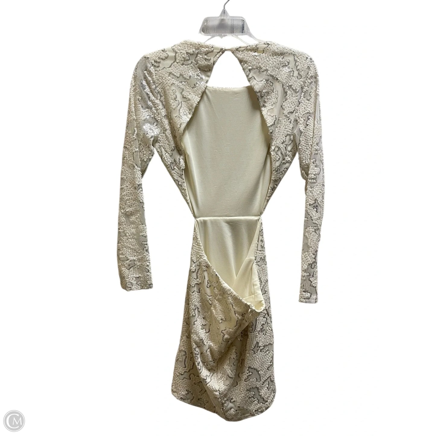 Dress Party Short By 4s13nna In Cream, Size: S