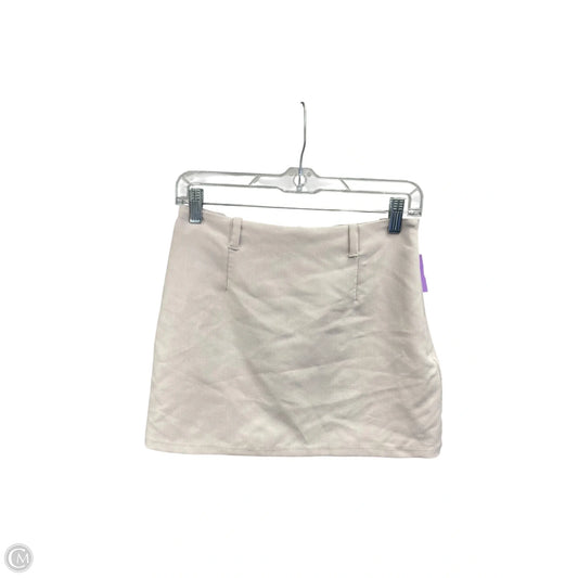 Skirt Mini & Short By Abercrombie And Fitch In Tan, Size: S