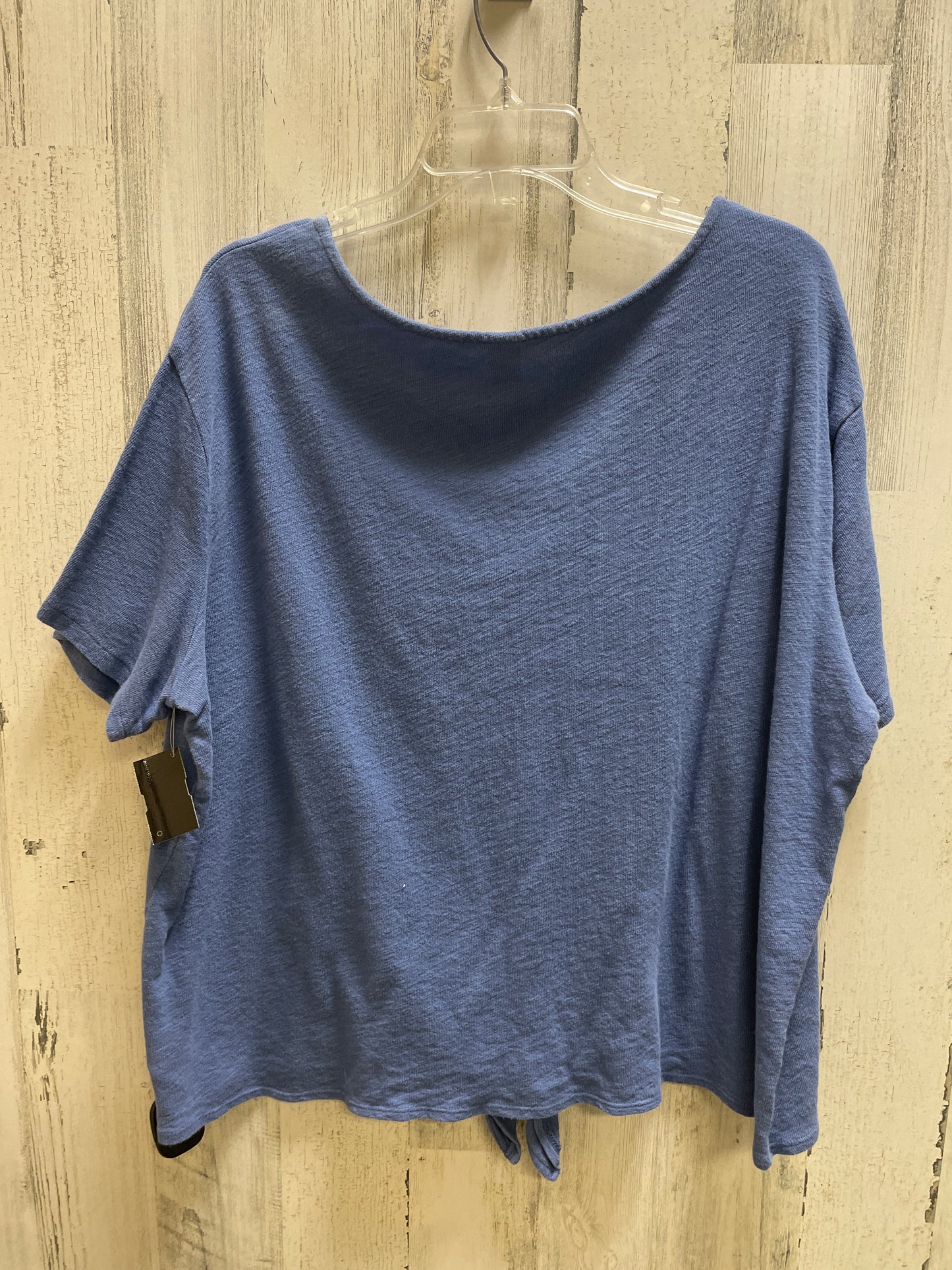 Top Short Sleeve By Old Navy In Blue, Size: Xxl