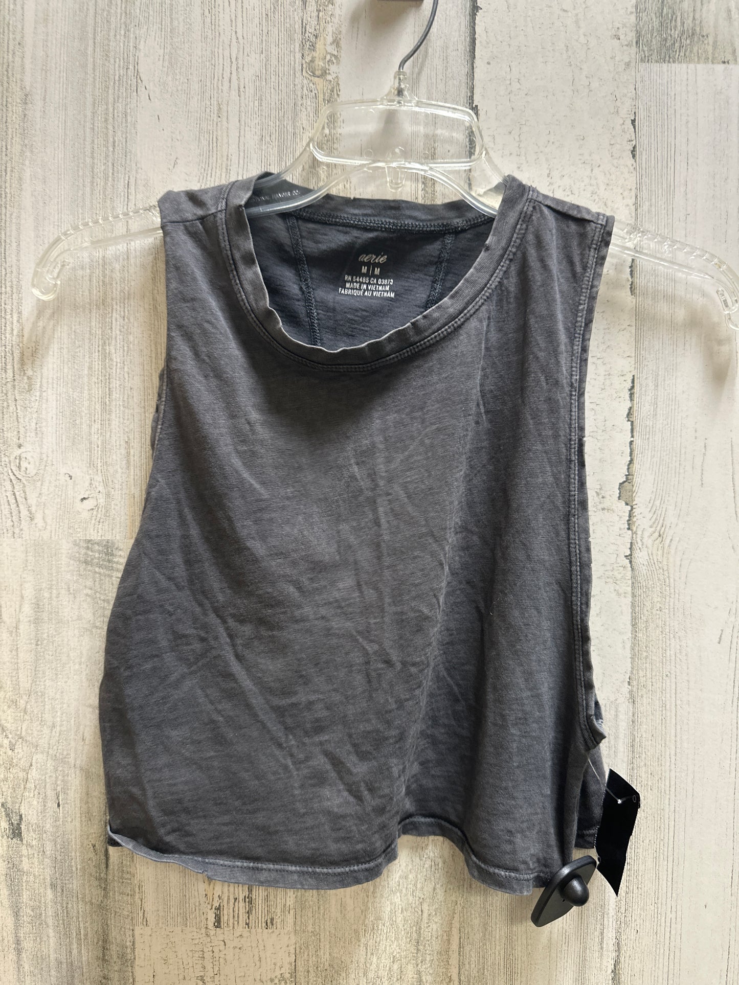 Grey Top Sleeveless Aerie, Size M