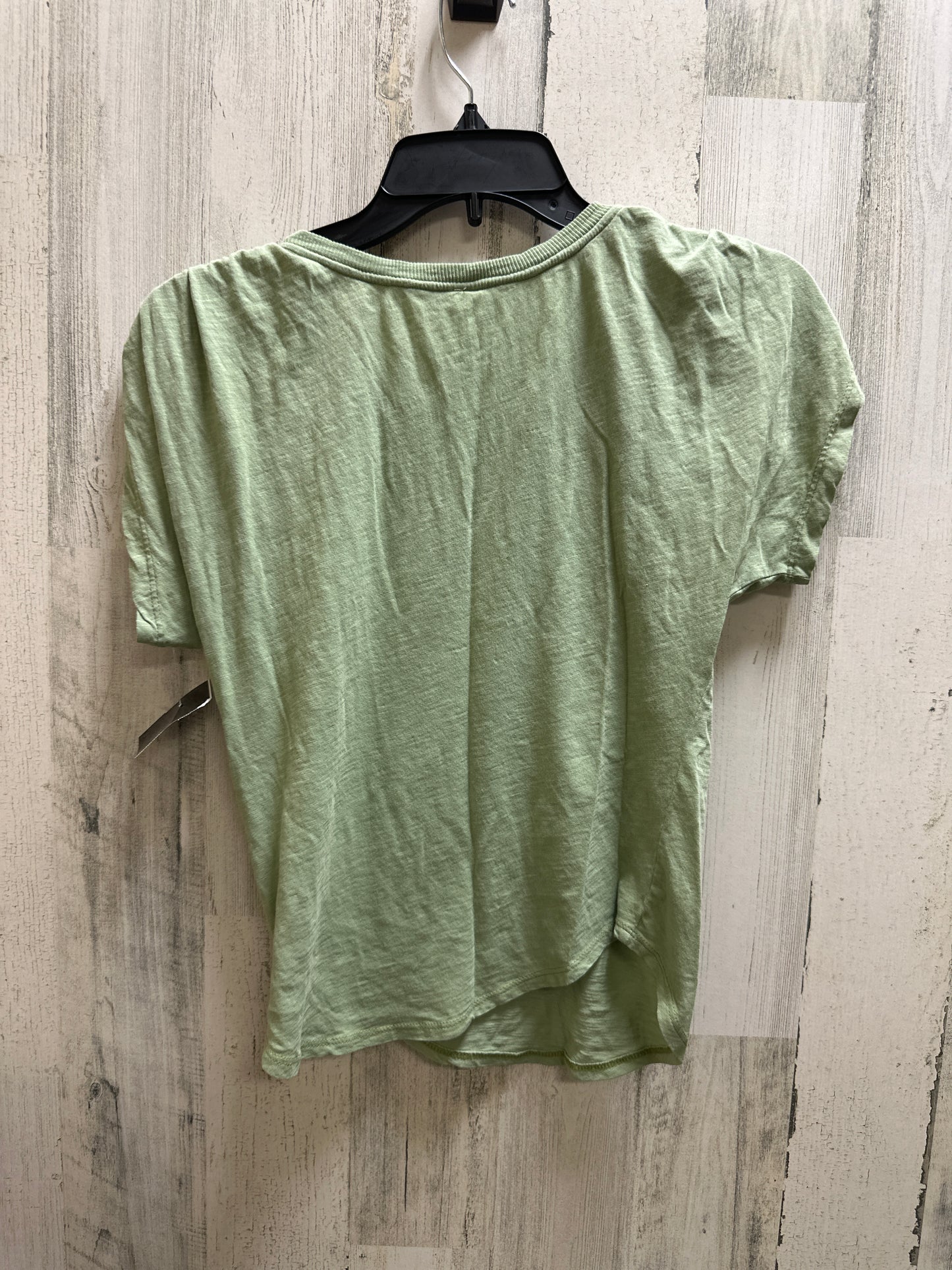 Green Top Short Sleeve Daily Practice By Anthropologie, Size Xs