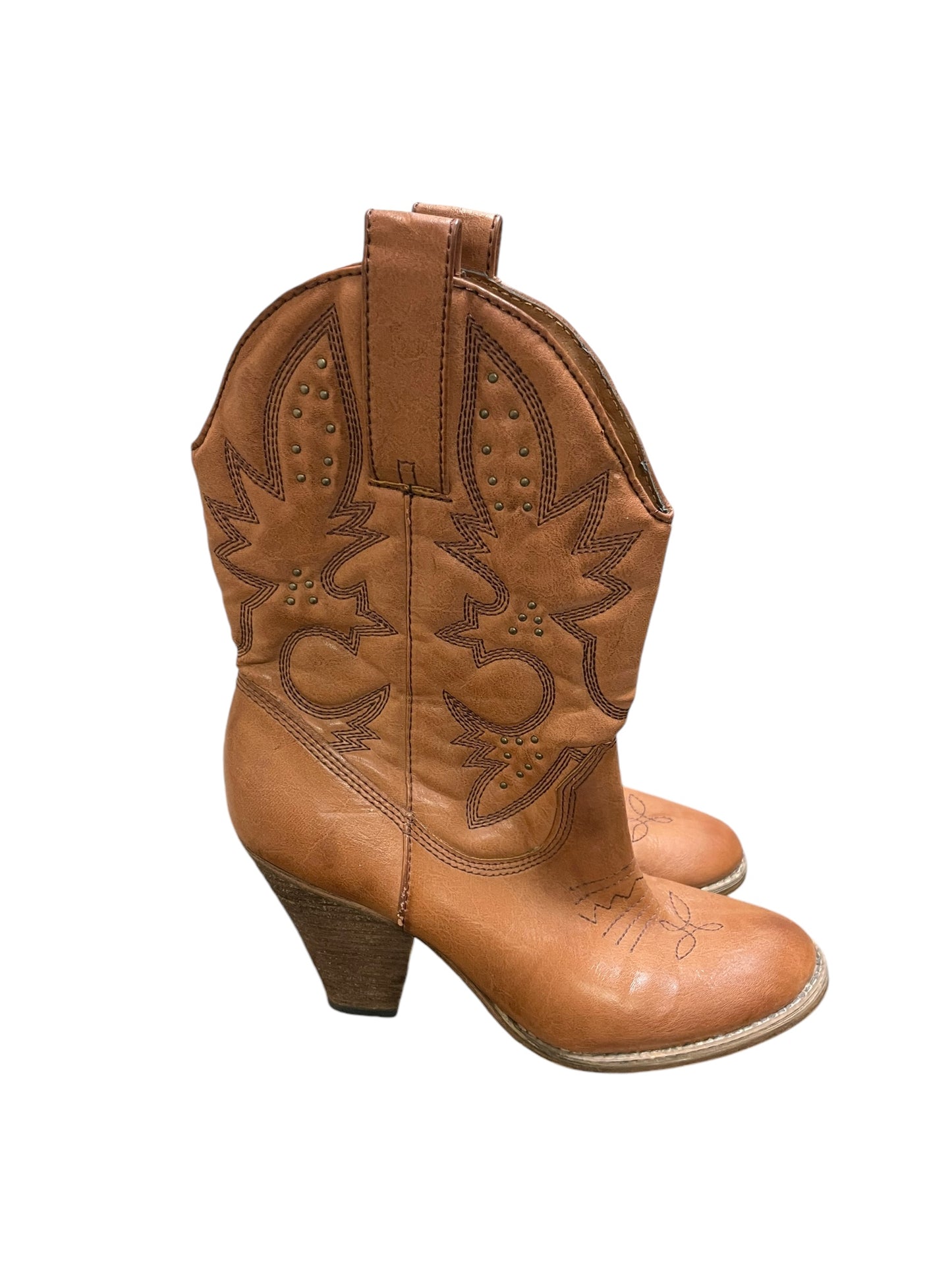 Boots Western By Mia In Brown, Size: 8.5