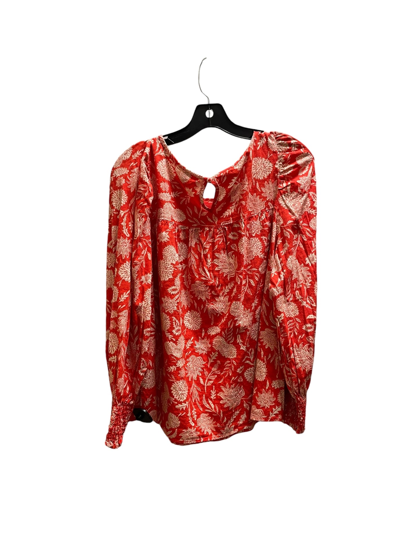 Top Long Sleeve By Universal Thread In Red, Size: Xxl