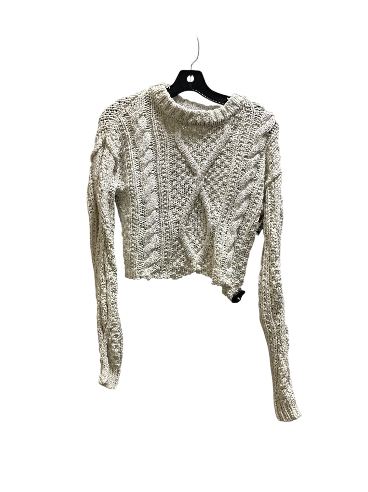 Sweater By Free People In Cream, Size: Xs