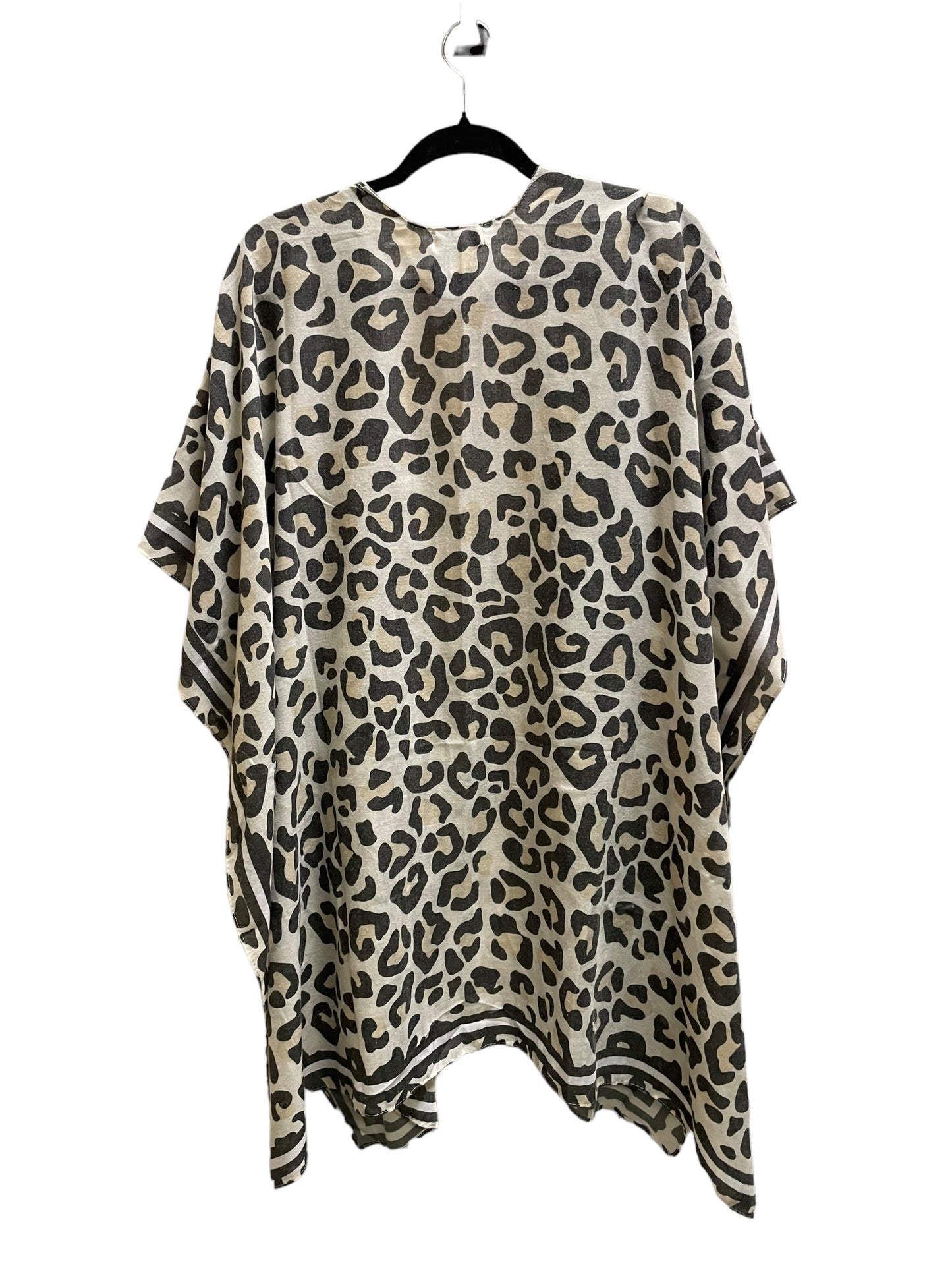 Shawl By Clothes Mentor In Animal Print, Size: Os