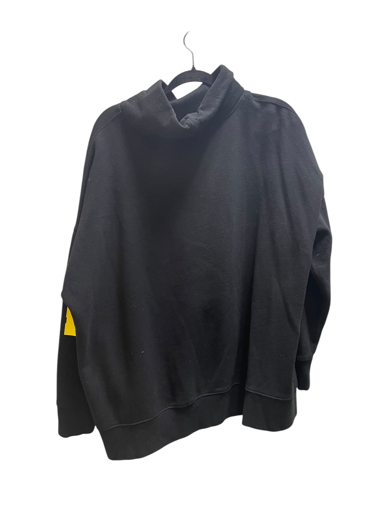 Top Long Sleeve By Gap In Black, Size: Xl