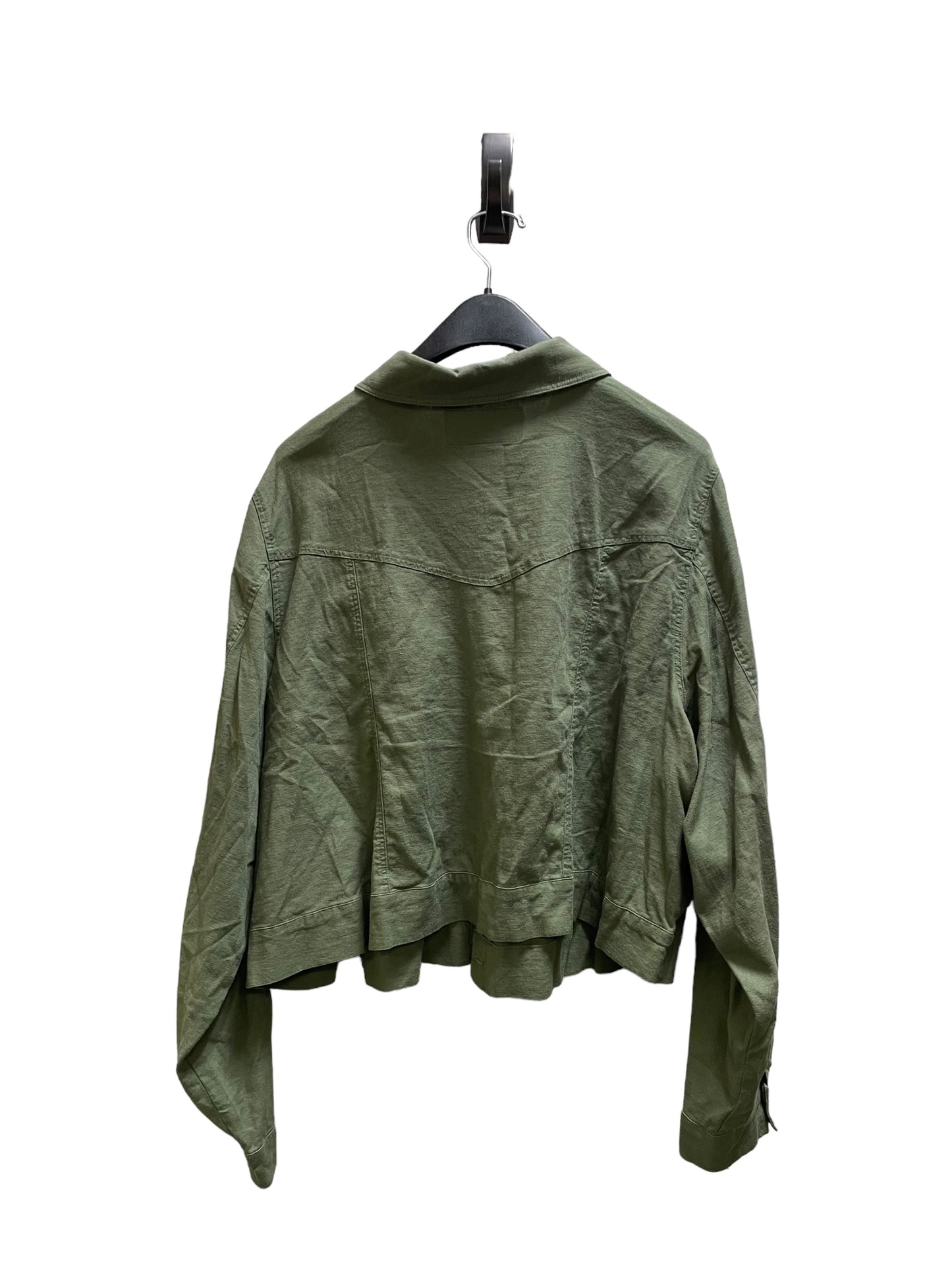 Jacket Other By Torrid In Green, Size: 3x