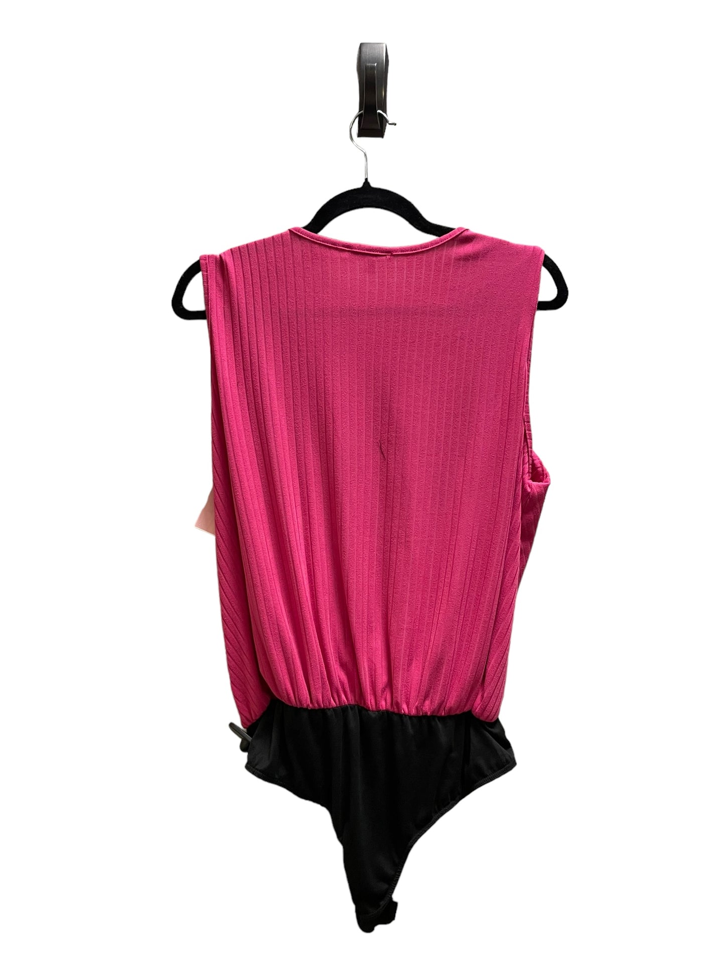 Bodysuit By White Birch In Pink, Size: 1x