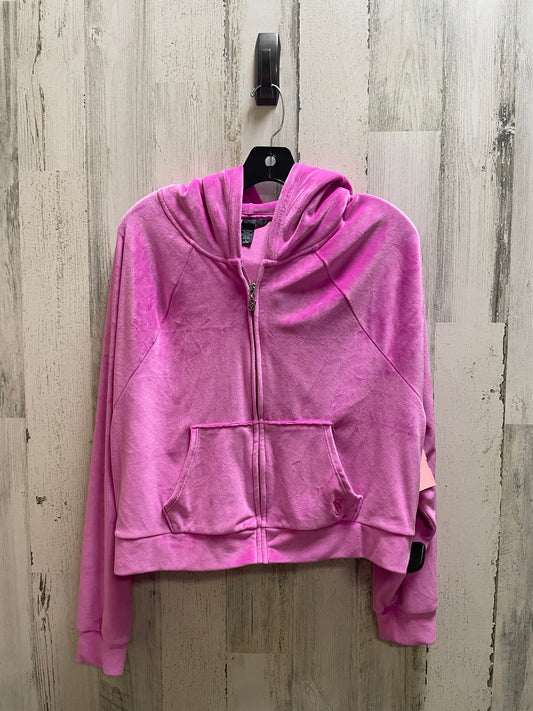 Athletic Jacket By Victorias Secret In Pink, Size: M