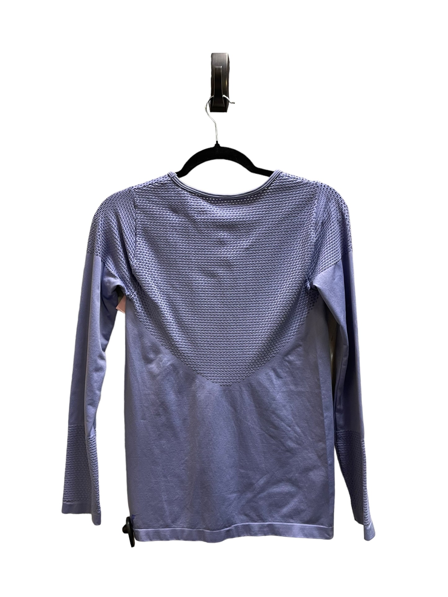 Athletic Top Long Sleeve Crewneck By Fabletics In Purple, Size: S