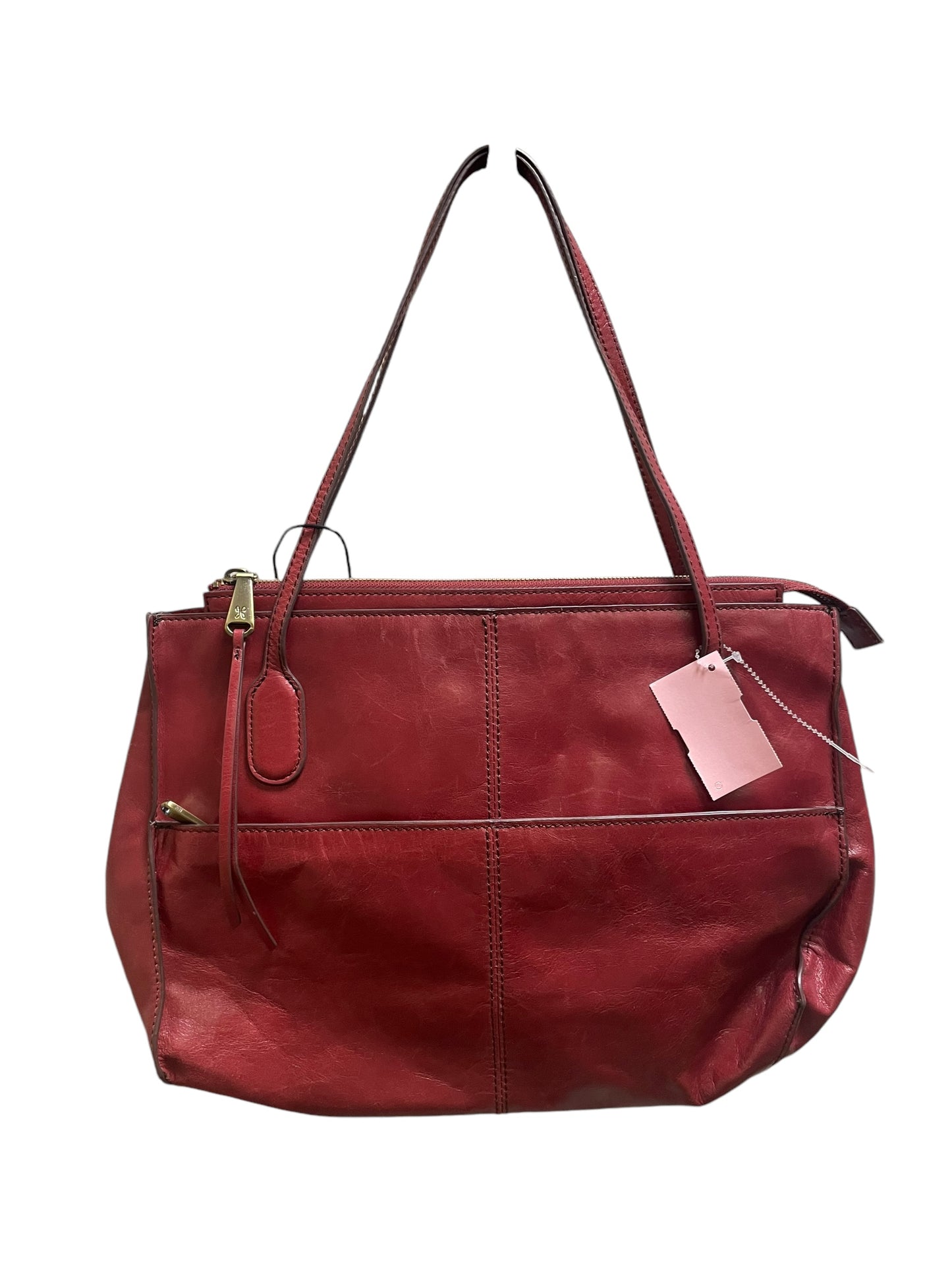 Handbag Leather By Hobo Intl, Size: Small