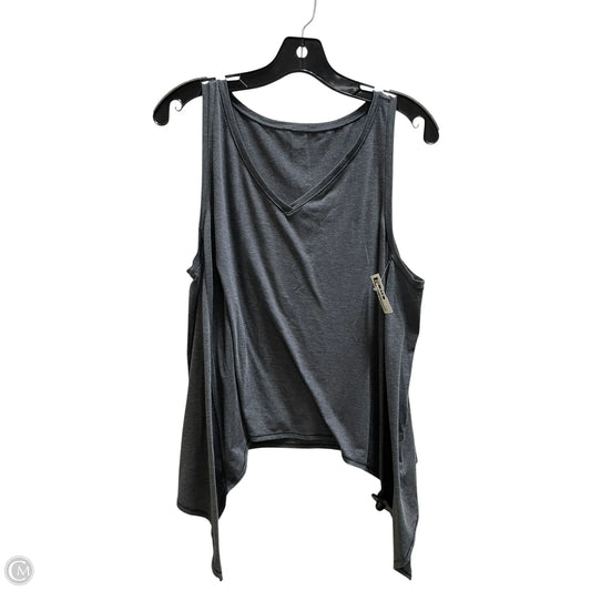 Athletic Tank Top By Lululemon In Grey, Size: 4
