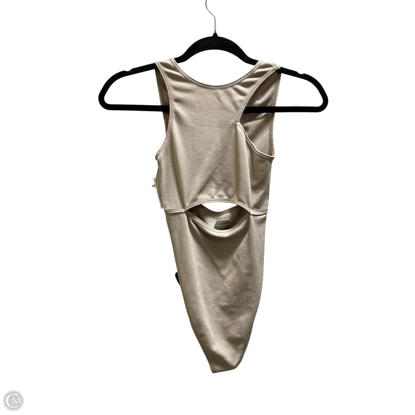 Bodysuit By Colsie In Tan, Size: Xs
