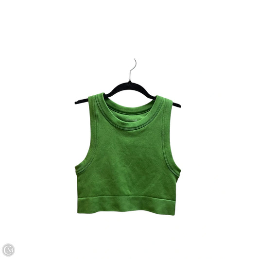 Top Sleeveless By Aerie In Green, Size: M