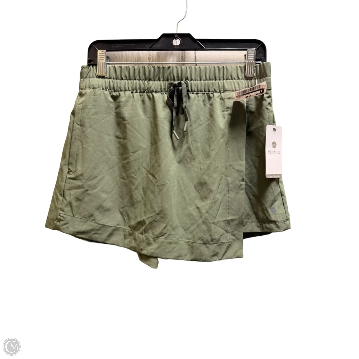 Athletic Skirt By Apana In Green, Size: M