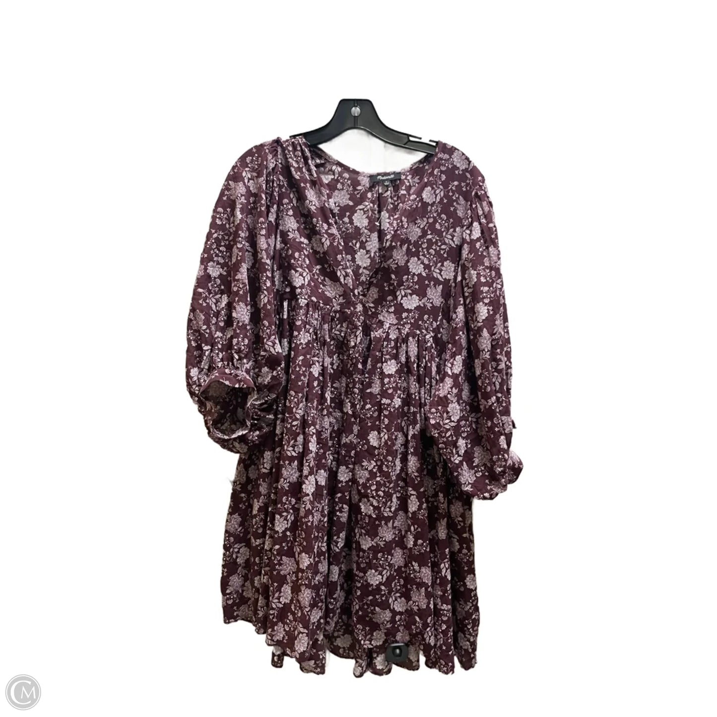 Dress Casual Midi By Madewell In Purple, Size: S