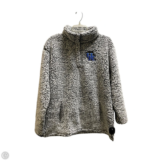 Sweatshirt Collar By Clothes Mentor In Grey, Size: Xl