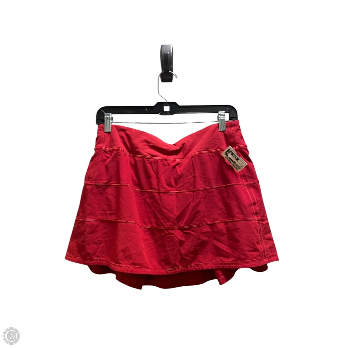 Athletic Skirt By Lululemon In Red, Size: 8