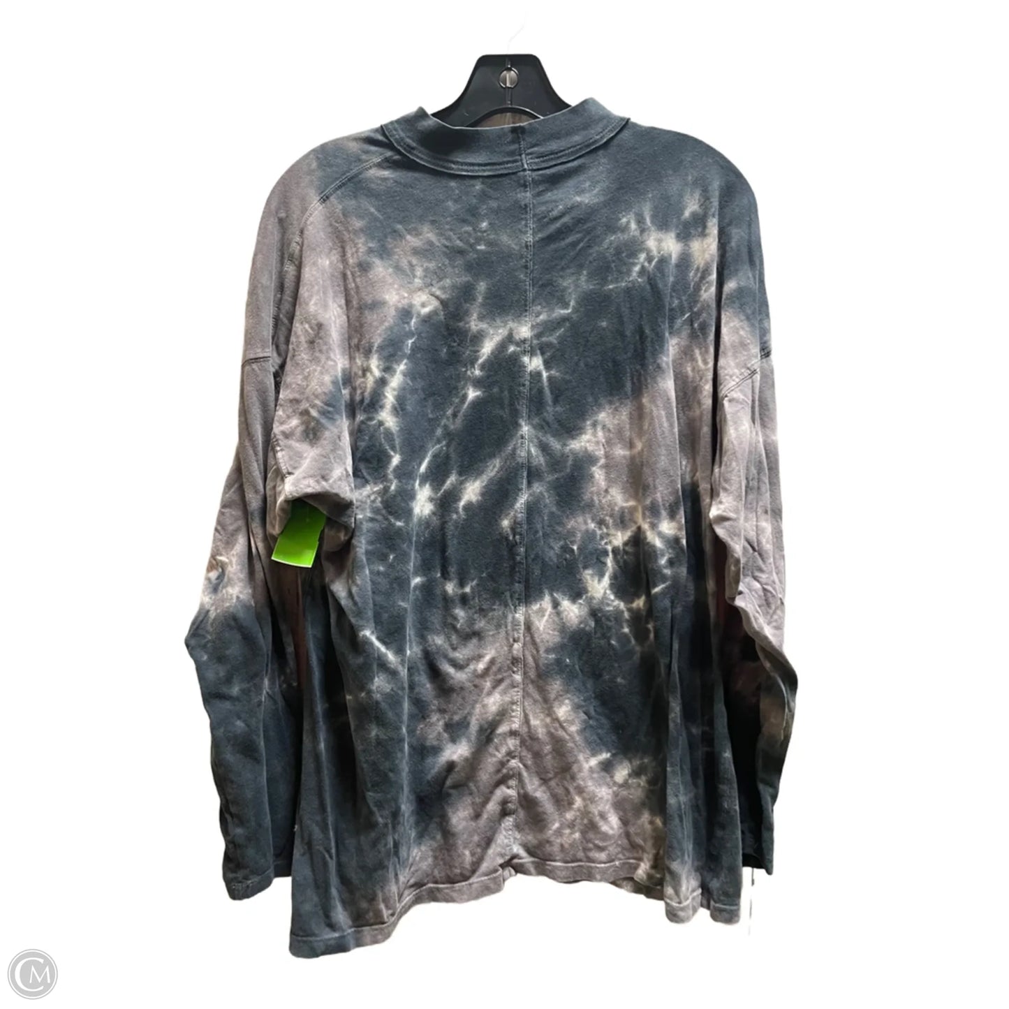Top Long Sleeve By We The Free In Tie Dye Print, Size: M