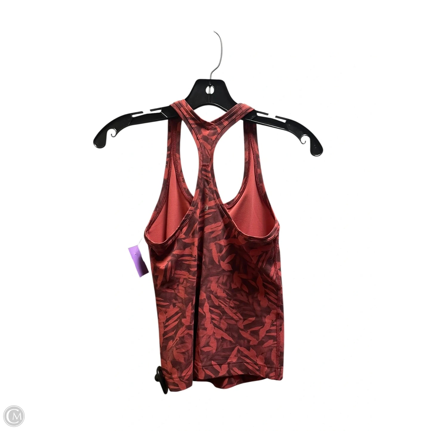 Athletic Tank Top By Lululemon In Red, Size: 4