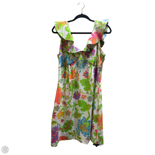 Dress Casual Midi By Gretchen Scott In Multi-colored, Size: M