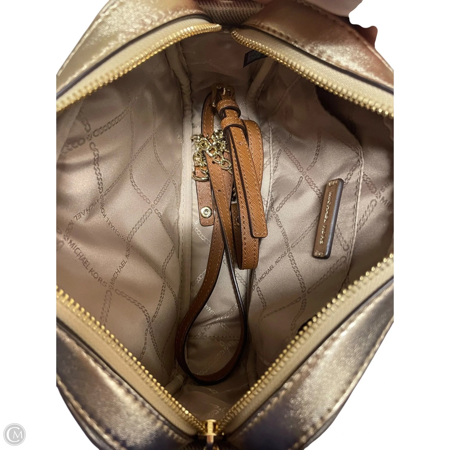 Crossbody Designer By Michael Kors, Size: Medium