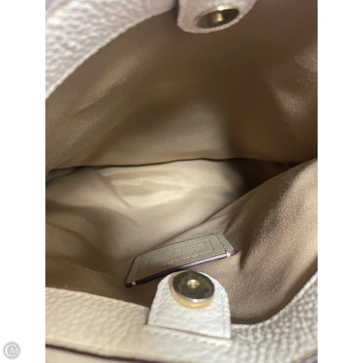 Handbag Designer By Coach, Size: Large