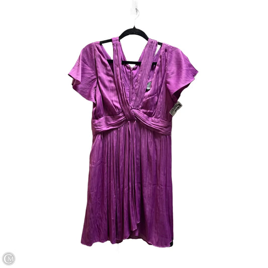 Dress Casual Midi By Anthropologie In Purple, Size: S