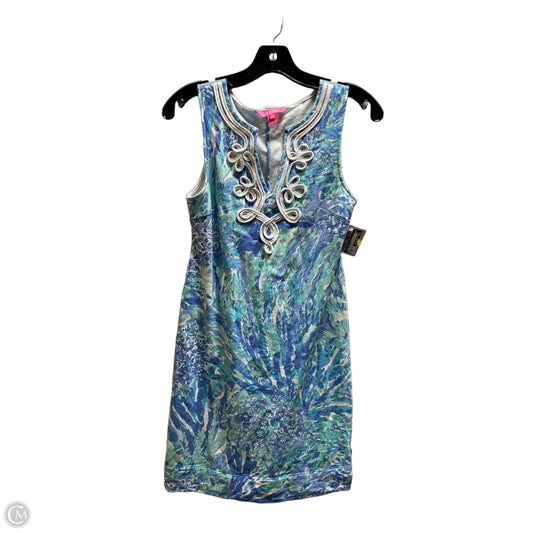 Dress Designer By Lilly Pulitzer In Blue, Size: Xs